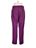 Ann Taylor Solid Purple Dress Pants Size 10 - photo 2