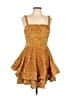 Unbranded Stars Gold Cocktail Dress Size 10 - photo 1