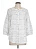 Liz Claiborne White 3/4 Sleeve Button-Down Shirt Size L - photo 1