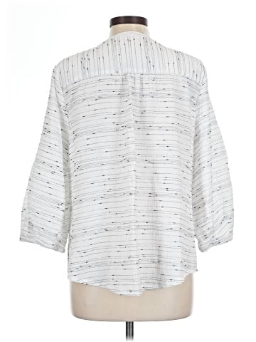 Liz Claiborne 3/4 Sleeve Button-Down Shirt (view 2)