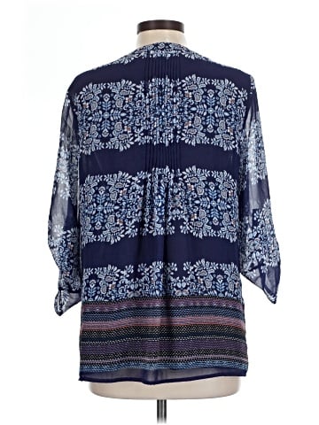 Pale Sky 3/4 Sleeve Blouse (view 2)
