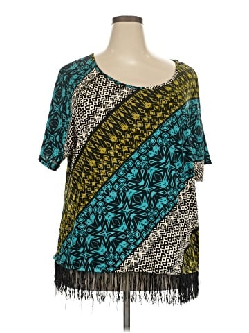 Notations Short Sleeve Blouse (view 1)