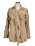 Mystree Tan Long Sleeve Blouse Size L - photo 1