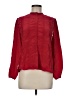 J.Crew 100% Viscose Red Long Sleeve Blouse Size 6 - photo 1
