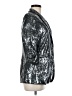 Calvin Klein Metallic Silver Jacket Size M - photo 4