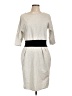 nu Solid Gray Casual Dress Size EU 42 / US 12 - photo 1
