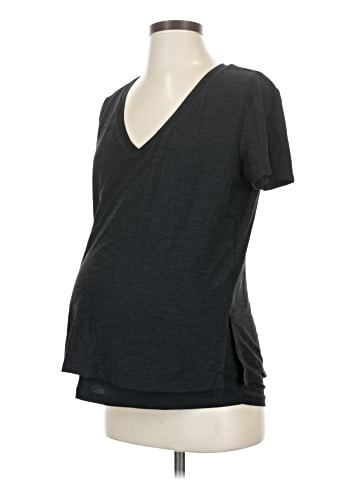 Beyond the Bump by Beyond Yoga Short Sleeve Top (view 1)