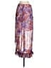 J.Crew 100% Cupro Tie-dye Purple Formal Skirt Size 4 - photo 2