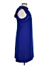 Calvin Klein Solid Blue Cocktail Dress Size 10 - photo 4