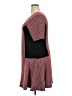 Simplee Polka Dots Burgundy Casual Dress Size 18 - photo 5