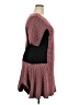 Simplee Polka Dots Burgundy Casual Dress Size 18 - photo 4