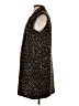 Dolce Cabo Brown Faux Fur Vest Size S - photo 5