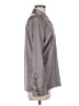 Express Metallic Gray Long Sleeve Button-Down Shirt Size M - photo 4