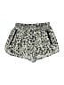 Forever 21 100% Polyester Floral Ivory Shorts Size S - photo 1
