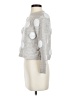 Lumiere Polka Dots Silver Pullover Sweater Size S - photo 5