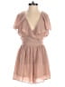 ASTR The Label 100% Polyester Tan Cocktail Dress Size S - photo 1