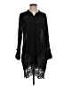 Johnny Was 100% Rayon Black Long Sleeve Blouse Size S - photo 1
