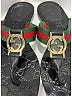 Gucci Gray Black Flip Flops Size EU (IT) 37 / US 7 - photo 5