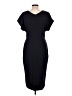 Alexia Admor Solid Black Cocktail Dress Size L - photo 2