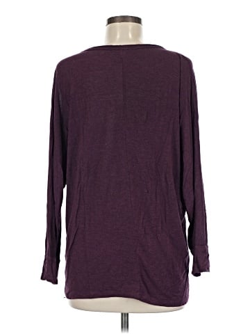 Bordeaux 3/4 Sleeve T-Shirt (view 2)