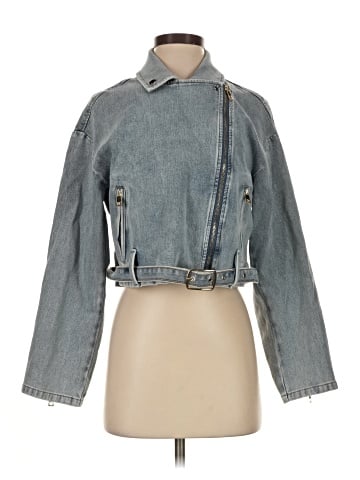 White House Black Market Denim Jacket (view 1)