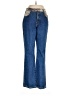 Route 66 100% Cotton Paisley Blue Jeans Size 7 - 8 - photo 1