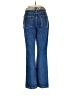 Route 66 100% Cotton Paisley Blue Jeans Size 7 - 8 - photo 2