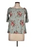 Rewind Green 3/4 Sleeve Blouse Size L - photo 1