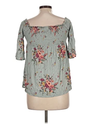Rewind 3/4 Sleeve Blouse (view 2)