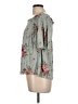 Rewind Green 3/4 Sleeve Blouse Size L - photo 5