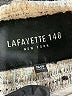 Lafayette 148 New York Tweed Ivory Jacket Size 16 - photo 6