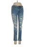 American Eagle Outfitters Hearts Blue Jeans Size 4 - photo 1