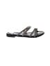 G.C. Shoes Silver Sandals Size 6 1/2 - photo 1