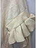 Burberry Ivory Long Sleeve Blouse Size XS - photo 5