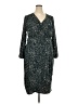 Gilli Green Casual Dress Size 2X - photo 1
