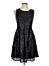 ISSI Stars Black Cocktail Dress Size M - photo 1