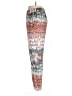 Velvet 100% Viscose Print Red Casual Pants Size M - photo 5