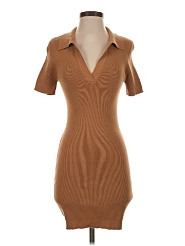 Line & Dot Casual Dress (view 1)