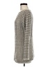 Adrienne Vittadini Metallic Silver Pullover Sweater Size M - photo 5