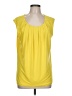 Jones Studio Yellow Sleeveless Blouse Size L - photo 1