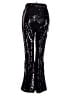 Anna-kaci 100% Polyester Stars Black Casual Pants Size S - photo 2