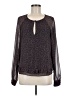 Rebecca Minkoff 100% Polyester Polka Dots Black Long Sleeve Blouse Size M - photo 1