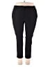 Avenue Solid Black Active Pants Size 16 Plus - photo 1