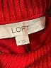 Ann Taylor LOFT Red Turtleneck Sweater Size M - photo 7