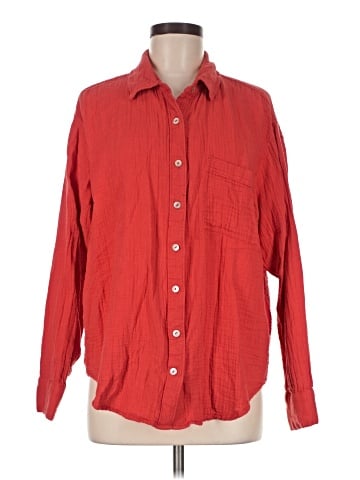 Maurices Long Sleeve Button-Down Shirt (view 1)