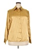 Covington Metallic Gold Long Sleeve Blouse Size 18 - photo 1