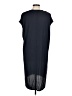 Neiman Marcus Solid Blue Casual Dress Size M - photo 2