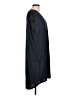 Neiman Marcus Solid Blue Casual Dress Size M - photo 4