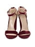 Bamboo Burgundy Sandals Size 7 1/2 - photo 2