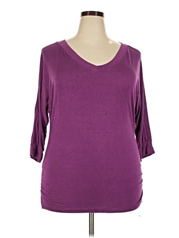 Doublju 3/4 Sleeve Top (view 1)